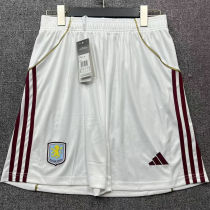 2025/26 Villa Home White Shorts Pants