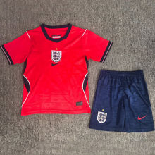 2026/27 England Away Red Kids Soccer Jersey