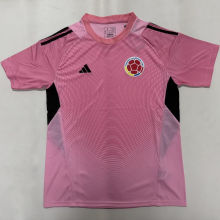 2026/27 Colombia Pink Goalkeeper Fans Soccer Jersey