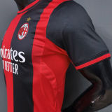 2026/27 AC Milan Home Player Version Soccer Jersey