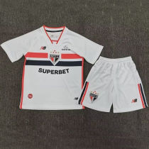 2026/27 Sao Paulo Home Kids Soccer Jersey