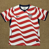 2026/27 U.S  Home Fans Soccer Jersey 胸前实心红条