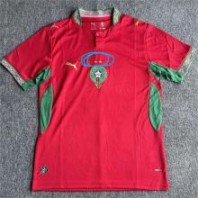 2026/27 Morocco Home Red Fans Soccer Jersey (with 2 stars 带两星）