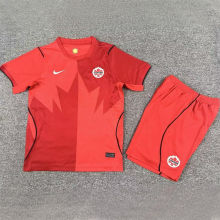 2026/27 Canada Home Red Kids Soccer Jersey