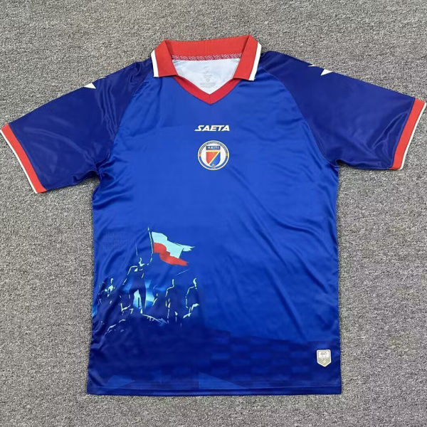 2026/27 Haiti Home Blue Fans Soccer Jersey 海地