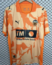 2026/27 Valencia Orange Retro Style Soccer Jersey