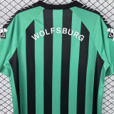1994/1995 Wolfsburg Away Green Retro Jersey