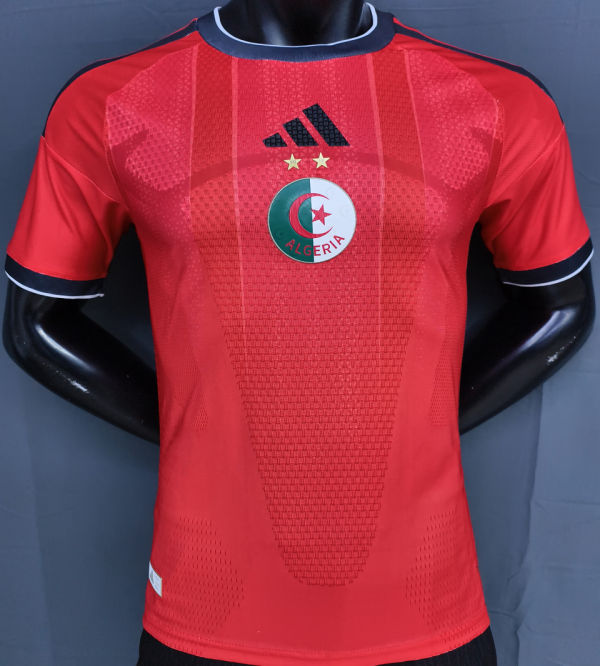 2026/27 Algeria Red Player Version Soccer Jersey