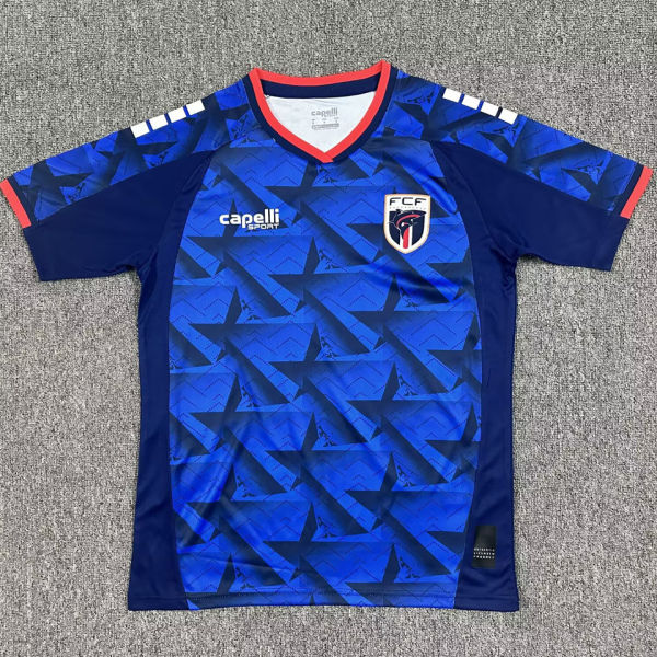 2026/27 Cabo Verde Home Blue Fans Soccer Jersey 佛得角