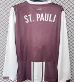 2026 ST Pauli Special Edition Fans Long Sleeve Soccer Jersey 圣保利