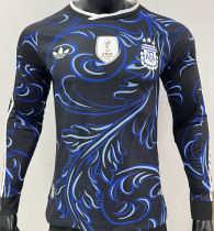 2026/27 Argentina Away Player Version Long Sleeve Soccer Jersey    长袖