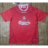 2002/2004 LFC Home Red Retro Soccer Jersey