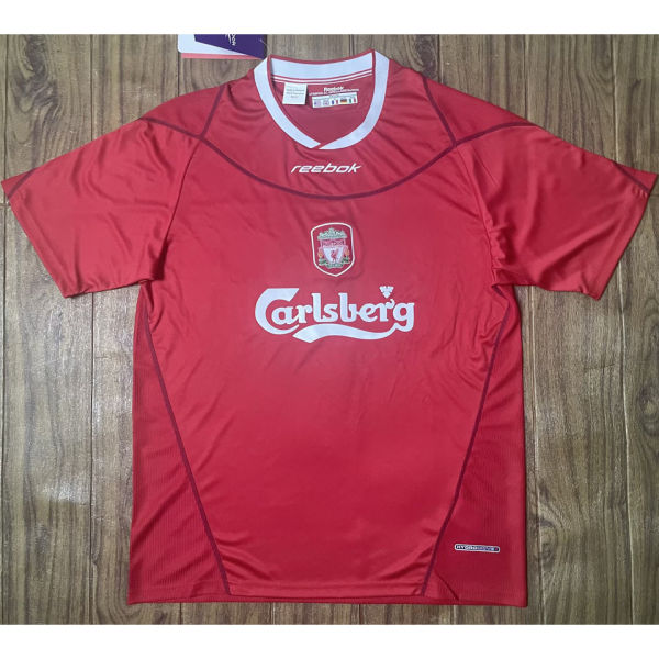 2002/2004 LFC Home Red Retro Soccer Jersey