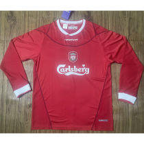 2002/2004 LFC Home Red Retro Long Sleeve Soccer Jersey