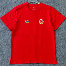 2026/27 Colombia Retro Style Pure Cotton T-Shirt 队微 红色