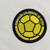2026/27 Colombia Retro Style Pure Cotton T-Shirt 队微 黄色