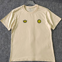 2026/27 Colombia Retro Style Pure Cotton T-Shirt 队微 黄色