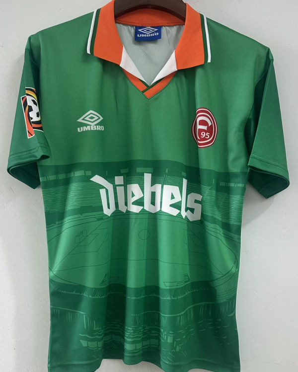 1996 Fortuna Dusseldorf  Away Retro Soccer Jersey 杜塞尔多夫