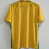 2016 Brazil Home Yellow Retro Soccer Jersey