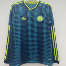 2026/27 Colombia Away Fans Long Sleeve Soccer Jersey