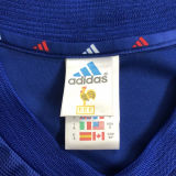 ZIDANE #10 France Home Blue Retro Soccer Jersey  2002 ★★