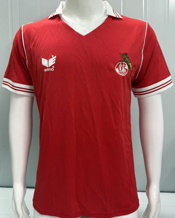 1978/1979 1. FC Köln Away Red Retro Soccer Jersey
