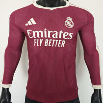 2026/27 RM Third Player Version Long Sleeve Soccer Jersey