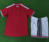 2026/27 M Utd Home Red Player Version Kids Soccer Jersey 球员版童装