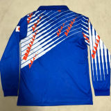 1993 Japan Home Blue Retro Long Sleeve Soccer Jersey