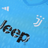 2023/24 JUV Goalkeeper Blue Long Sleeve Soccer Jersey(A Set)