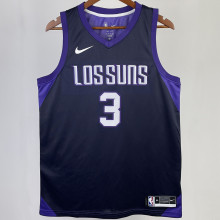 Suns PAUL #3 Purple City Edition NBA Jerseys