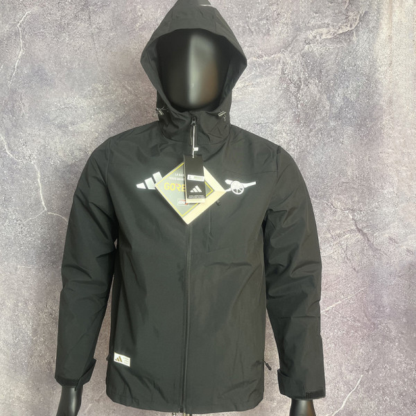 2024/25 ARS Black Windbreaker  Y14冲锋衣