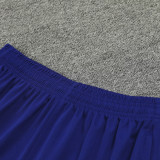 2025 Brazil Sapphire Blue Vest Training Jersey(A Set)