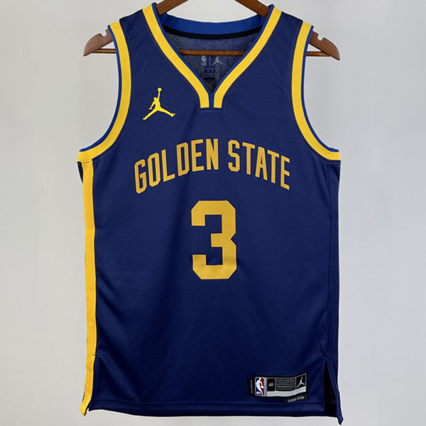 2023/24 Lakers PAUL #3 Dark Blue NBA Jerseys 热压