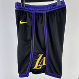 2023/24 Lakers Black NBA Cotton Pants