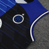 2024 In Milan Blue Vest Training Jersey(A Set)
