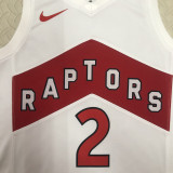Toronto Raptors LEONARO #2 White Home NBA Jerseys