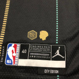 2023 Hornets BALL #2 Black City Edition NBA Jerseys