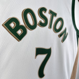 2023/24 Celtics BROWN #7 White City Edition NBA Jerseys