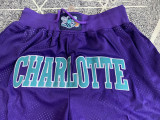 Hornets Purple Four Bags NBA Pants