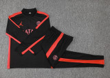 2024 PSG Black Sweater Tracksuit
