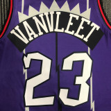 Toronto Raptors VANVLEET #23 Retro Purple NBA Jerseys