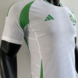 2024 Saudi Arabia Away White Player Version Soccer Jersey