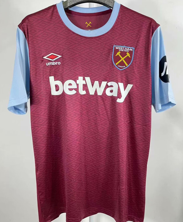 2024/25 West Ham Home Fans Soccer Jersey