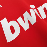 2011/12 RM Away Red Long Sleeve Retro Jersey