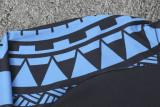 2024 Napoli Dark Blue Kids Sweater Tracksuit