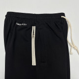 2024/25 Nk~ Black Pure Cotton Sports Trousers Zipper style