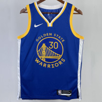 2023/24 Warriors CURRY #30 Blue NBA Jerseys