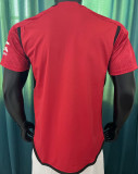 2023/24 M Utd 1:1 Quality Home Red Fans Soccer Jersey