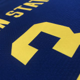 2023 Warriors POOLE #3 Sapphire Blue NBA Jerseys